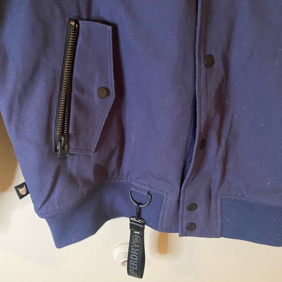 SUPERDRY mens bomber varsity jacket - Picture 5 of 6